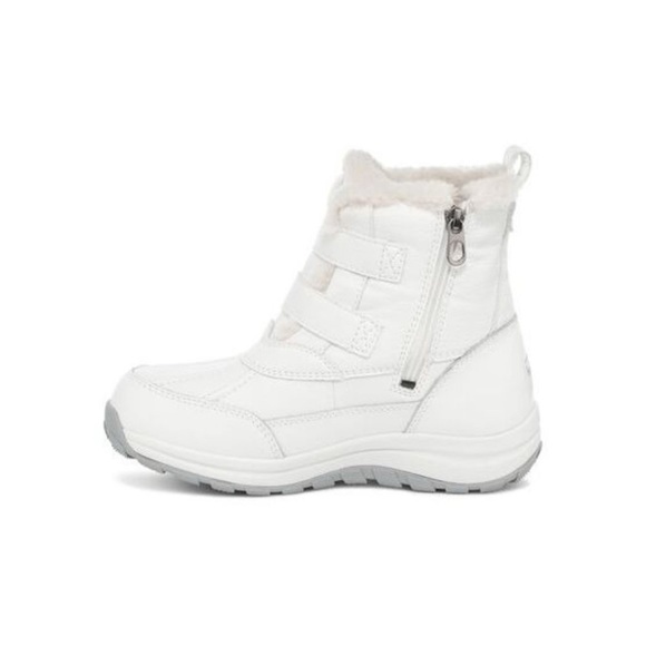 Koolaburra by UGG White Boots Size 8 IMREE MOTO waterproof - Picture 5 of 16